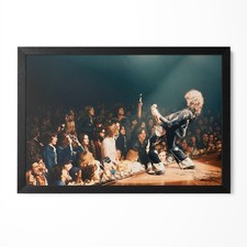 Jimmy Page Led Zeppelin 1975 Detroit Colorized Photo Poster Dragon Suit Wall Art picture
