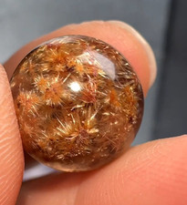 12.7mm Natural Quartz Crystal Ball Sunflower Sea Urchin Flower Sphere Reiki picture