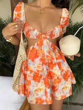 Vestido Mini Informal y Versátil para Mujer, con Estampad... picture