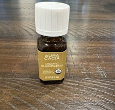 Aura Cacia Organic Frankincense 100% Pure Essential Oil .25 oz Brand New picture