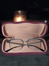 GUCCI Eyeglasses  WITH CASE  Lion Detail. UNIQUE picture