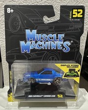 Muscle Machines Series 9 ToyoTires 1988 CHEVROLET CAMARO Z/28 #52 Bright Blue picture