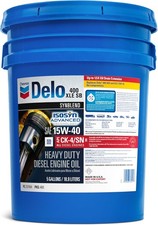 Delo 222290465 400 XLE Synthetic Blend 15W-40 Motor Oil - 5 Gallon Pail picture