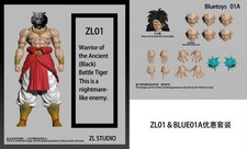 zl studio  dragonball shf broly 3 pcs picture