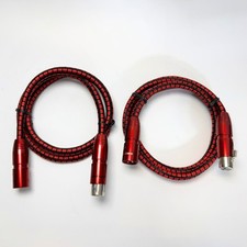 AudioQuest King Cobra XLR Cables 1m Pair Balanced Male to Female Interconnect picture