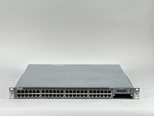 Juniper EX4300-48T-AFO Switch 48x BASE-T 4x QSFP+ 2x 350W PSU AFO Front-to-back picture