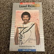 LIONEL RICHIE All Night Long NEW FACTORY SEALED 1985 BETA TAPE MUSICVISION NOS picture
