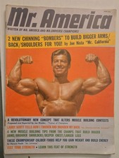 Vintage Mr. America Bodybuilding Magazine April 1965 Larry Scott Joe Weider picture