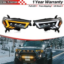 For Toyota 4Runner LED Headlights 2014-2024 DRL Sequential Blinker Upgrade Lamp picture