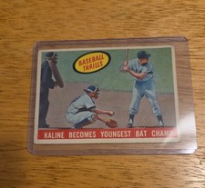 1959 Topps - Baseball Thrills Al Kaline #463 picture