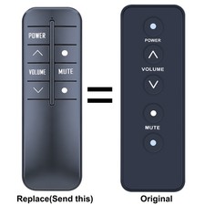 Replacement Remote Control For ZVOX AccuVoice TV Speaker AV100 AV102 AV110 picture