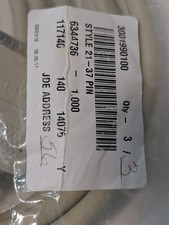Stryker 3001990100 Style 21 DB37 37-pin cable, 1m each, grey, 21-37 as shown picture