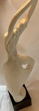David Fisher The Dance Sculpture Austin Productions 86’White Clay Composite Rare picture