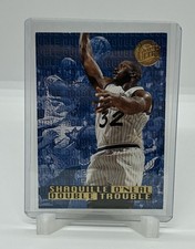 1995-96 Fleer Ultra Double Trouble Shaquille O'Neal #6 Gold Medallion Edition SP picture