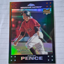 Topps Chrome 2007 Hunter Pence Astros Rookie TRC12 Serial Numbered 107/415 picture