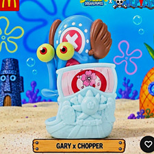 McDonald's 2024 SpongeBob SquarePants x One Piece Gary x Chopper Toy picture