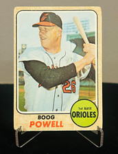 Topps 1968 Boog Powell Baltimore Orioles Base Set Baseball Card #381 picture