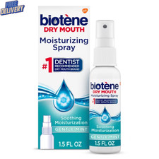 Biotene Dry Mouth Moisturizing Spray, Alcohol-Free Breath Fresheners Spray, 1.5 picture