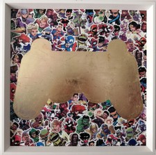RIBO Matthieu - GOLDEN PLAY - 50x50cm picture
