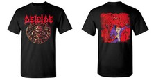 DEICIDE cd cvr MEDALLION First Album Official SHIRT SMALL New 2-SIDED picture