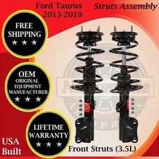 Monroe OEM Front Struts For 2013-2019 Ford Taurus Lifetime Warranty picture