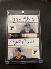 2010-11 Panini Dominion - Pen Pals Brett Hull, Brendan Shanahan #9 /19 (AU) picture