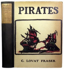 1922 PIRATE HISTORY ANTIQUE BOOK Blackbeard CAPTAIN KIDD Buccaneers MARITIME Sea picture