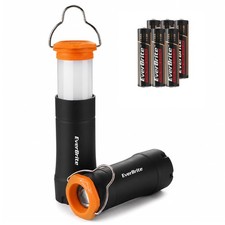 EverBrite 2-in-1 Mini Lantern and Flashlight - Zoomable, 3 Modes, 2 Pack picture
