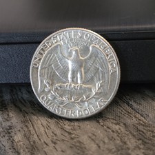 1964 P Washington Silver Quarter 90% Silver Circulated Coin  picture