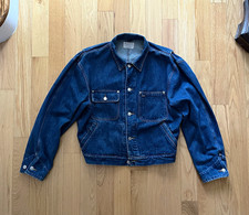 Vintage Polo Ralph Lauren Authentic Medium Wash Denim Trucker Jacket M  picture