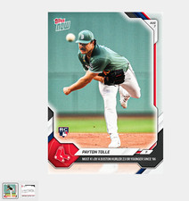PAYTON TOLLE rc BOSTON RED SOX topps now card #530 