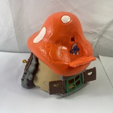 Vintage Smurfs Playset Mushroom House - incomplete picture
