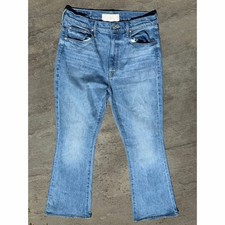 Mother Superior High Rise Bootcut Jeans Womens 29 Blue Straight Leg Ankle Denim picture