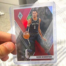 2023-24 Panini Phoenix Rookies Victor Wembanyama RC Red /199 #256 Spurs picture