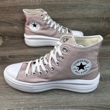 Converse Chuck Taylor All Star Sneakers Hi Move Women 9 Stone Mauve Platform NEW picture