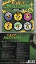 EARLY MOTOWN VOL. 5 1962 55 CUTS/2 CDS ALL STEREO DEBUTS UK IMPORT picture