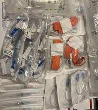 THREE Sets (3) IV Starter Kit with Cath, Tubing, Bags - ALL Supplies picture