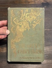Antique 1890’s The Green Fairy Book Andrew Lang Illustrated Fairy Tales Hurst Co picture