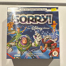 Parker Brothers Sorry The Disney Edition Pint Size Board Game 2-4 Players 6+ picture