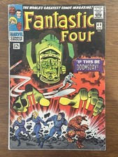Fantastic Four 49 1966 1st Full Appearance Of Galactus Silver Age Key Comic Book picture