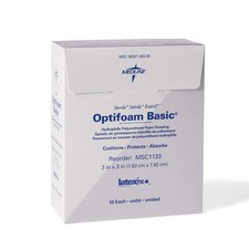 Medline Optifoam Basic Hydrophilic Polyurethane Foam Wound Dressings picture