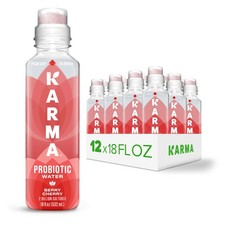 Karma Probiotic Water - 12 Pack, Berry 18 Fl Oz (Pack of 12), picture