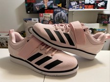adidas Powerlift 5 Weightlifting Shoes Men's 10.5 JP9879 Pink Black Women 11.5 picture