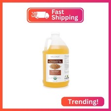 velona USDA Organic Flaxseed Oil - 64 fl oz, Cold Pressed, Unrefined picture