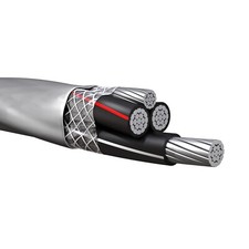 PER FOOT 4/0-4/0-4/0-2/0 Aluminum SER Service Entrance Cable PVC Jacket 600V picture
