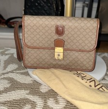 CELINE vintage  Triomphe Logo Wristlet Clutch picture