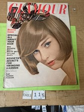Glamour Magazine July 1964 - Agneta Frieberg Hair Beauty Summer Fashion picture