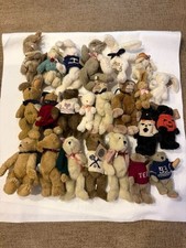 Vintage Boyds Bears Plush Collection Lot 30+ Bears Rabbits Monkeys Retired picture