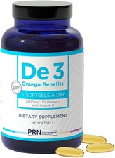 De3 Occasional Eye Dryness rTG Omega 3 Supplement, 90 Count, 30-Day Supply | Fis picture