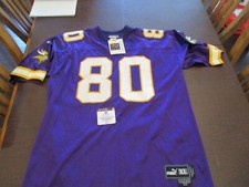 Chris Carter Signed / Autographed Custom Jersey Minnesota Vikings GA coa picture